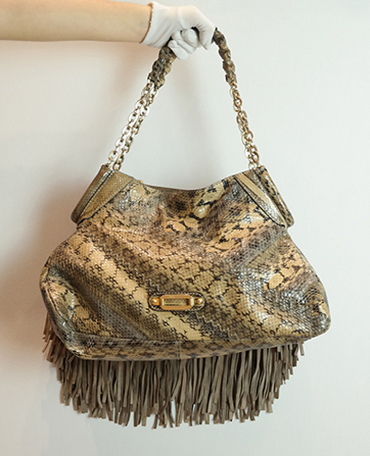 Tayia Bag, &pound;250, Handbags, Brown, Leather, Front view